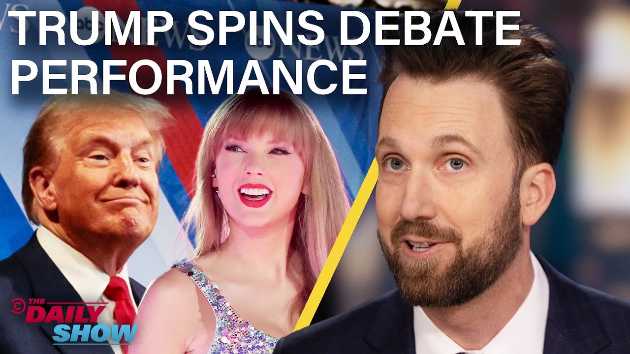 Trump Tries to Spin Poor Debate Performance & Taylor Swift Endorses...